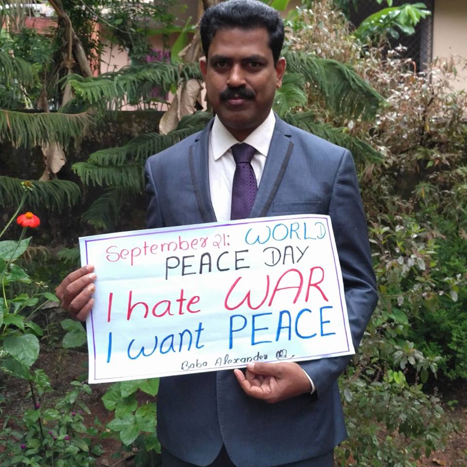 ‘I Hate War’ & ‘I Need Peace’